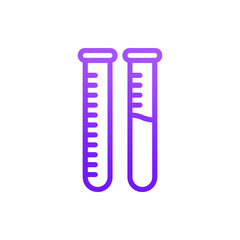 Chemist, Experiment Icon Logo Illustration Vector Isolated. Science and Laboratory Icon. Editable Stroke and Pixel Perfect.