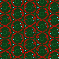 Circles pattern. Pattern for printing on fabric.