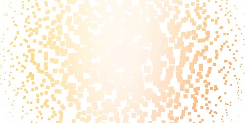Light Orange vector pattern in square style. Illustration with a set of gradient rectangles. Pattern for commercials, ads.