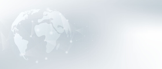 abstract technology communication concept vector background