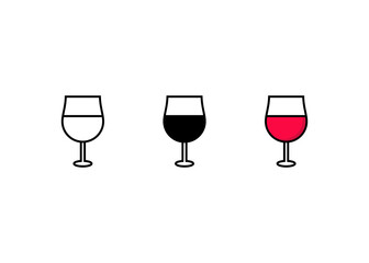 drink icons set, Cocktail icon, drink sign and symbol vector