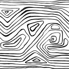 The geometric pattern by stripes . Seamless background. Black and white texture. Graphic modern pattern. High quality illustration