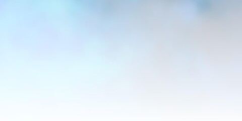 Dark BLUE vector template with sky, clouds. Gradient illustration with colorful sky, clouds. Pattern for your booklets, leaflets.