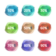 Summer sale banner vector illustration. Promotion banner for website, flyer and poster. Sale banners design template set. 