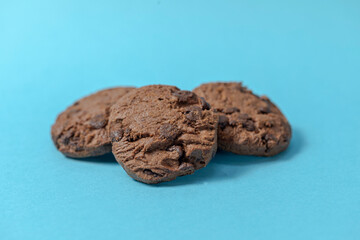 Tasty homemade chocolate cookies