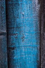 Background wooden board old blue