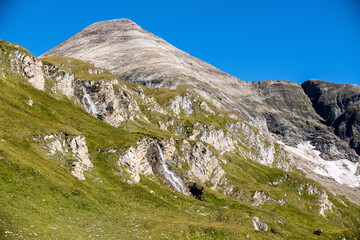 Fototapeta na wymiar Landschaft im Hohe Tauern Nationalpark, Österreich, Kärnten