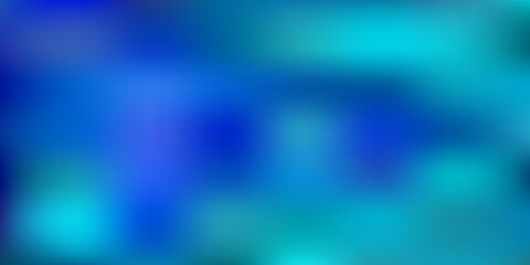 Obraz premium Light blue vector gradient blur drawing.