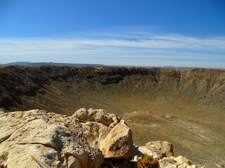 North America, United States, Arizona, Coconino County, Meteor Crater
