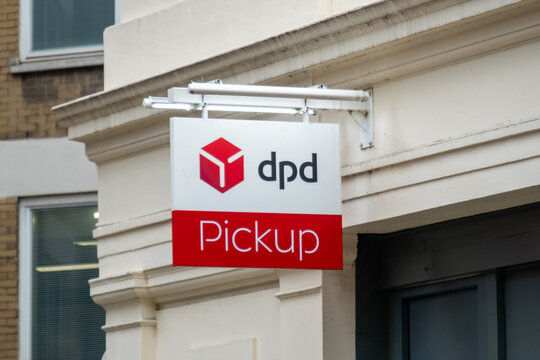 London- DPD pickup location, French international parcel delivery company.