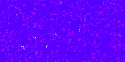 Light Purple, Pink vector pattern with feminism elements.