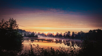 Sunrise on the lake © Deadshot