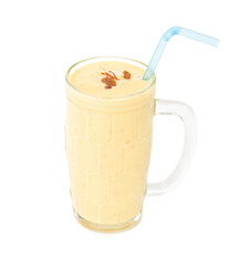 Fresh Almond Saffron Milk