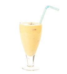 Fresh Almond Saffron Milk