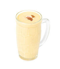 Fresh Almond Saffron Milk