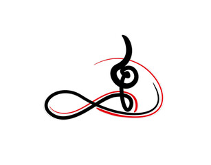 Hakuna Matata icon. Modern calligraphy style vector illustration.