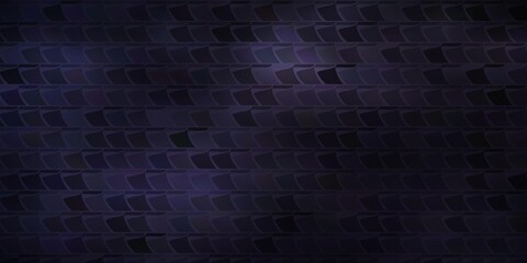 Dark Gray vector background with rectangles.