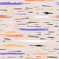 Abstract birch textured pattern, vector seamless background with colorful birch texture, tree bark pattern