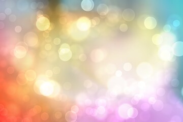 abstract background with bokeh