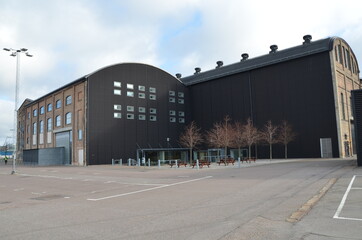 Fototapeta na wymiar Building landmark in Helsingborg, Skane, Sweden.