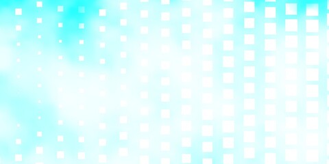 Light BLUE vector backdrop with rectangles. Illustration with a set of gradient rectangles. Modern template for your landing page.