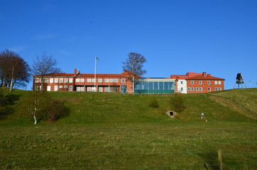 View on Building and landmarks from Helsingborg Sweden