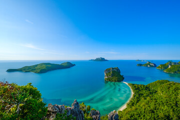 View Point of Koh Phaluai, Angthong National Park, Ko Phaluai, Ang Thong, Ko Samui District, Surat Thani, Thailand