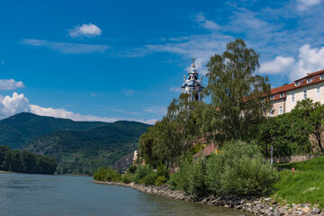 Fototapeta na wymiar Donau bei Dürnstein