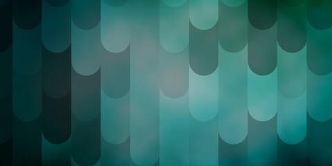 Light Blue, Green vector pattern with lines. Repeated lines on abstract background with gradient. Template for your UI design.