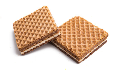 square waffle isolated