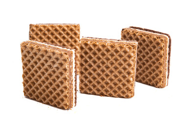 square waffle isolated