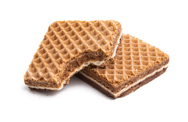 square waffle isolated