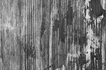 Texture of old wooden black and white texture