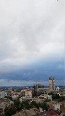 Obraz premium view from the top of the city