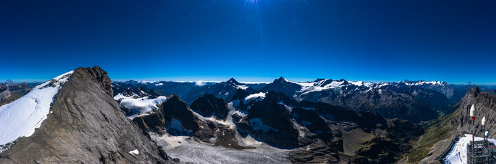 Bilder Von Titlis Engelberg mit Drohne und Spiegelreflexkamera