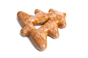 christmas cookies isolated
