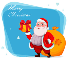 Merry Christmas and Happy New Year. Santa Claus