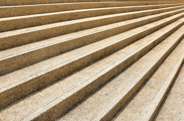 Modern architecture detail. Grunge texture of outdoor staircase. Step of rock stair with vintage style. 