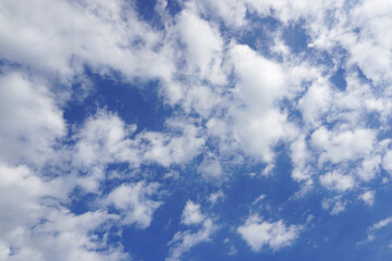 blue sky with clouds