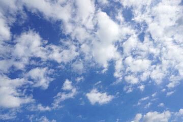 blue sky with clouds