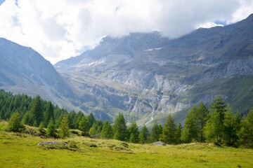 Obraz premium Passeiertal bei Pfelders