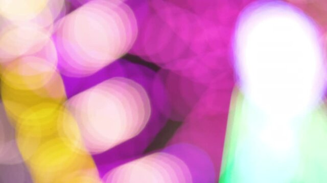 Abstract background with multicolor light. Moving abstract blurred background 