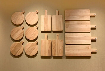kitchenware,  wooden cutting, board on the wall, handmade