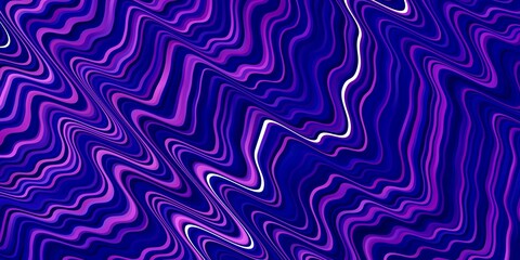 Light Blue, Red vector layout with wry lines. Abstract gradient illustration with wry lines. Pattern for commercials, ads.