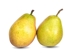 pears path isolated on white background