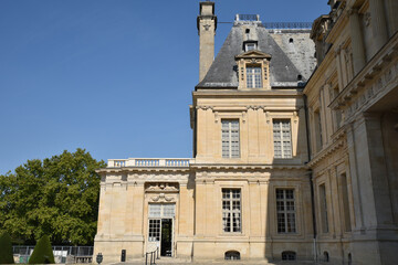 Fototapeta na wymiar Aile du château de Maisons, France