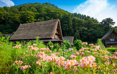 五箇山の合掌作り　富山県南砺市　菅沼集落
