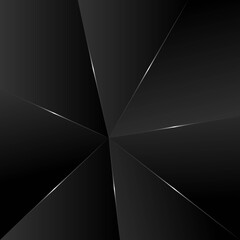 dark polygon background with glitter effect. Dark abstract background.