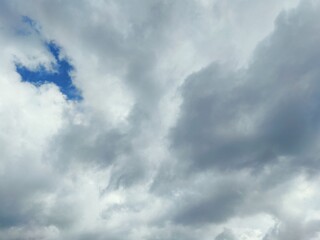 texture of a cloudy sky before rain