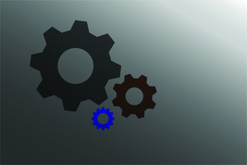 background with gear